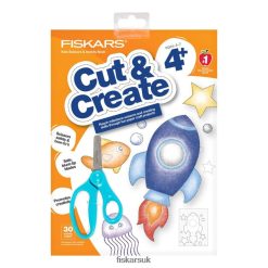 Tool UK Fiskars Activity Book & 5 in. Blunt-tip Kids Scissors (Ages 4+) FD4JT465