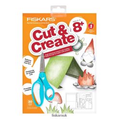 Tool UK Fiskars Activity Book & 6 in. Big Kids Scissors (Ages 8+) FD4JT466