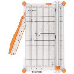 Tool UK Fiskars Deluxe Titanium Paper Trimmer with Aluminum Cut Rail (12") FD4JT4428