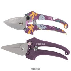 Tool UK Fiskars Designer Pruner and Snip Set (purple) FD4JT4201