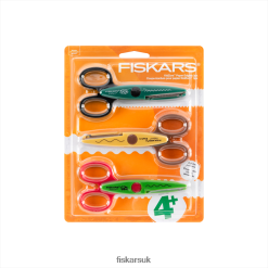 Tool UK Fiskars Kidzors Swamp Animal Paper Edgers (3 pack) FD4JT425