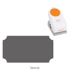 Tool UK Fiskars Label Thick Materials Punch (Large 2") FD4JT4467