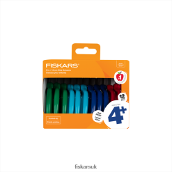Tool UK Fiskars Pointed-tip Kids Scissors Classpack (5 in.) 12 Pack FD4JT410