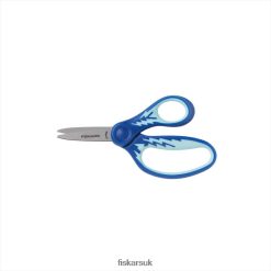 Tool UK Fiskars Softgrip Pointed-tip Kids Scissors (5 in.) Blue Lightning FD4JT427